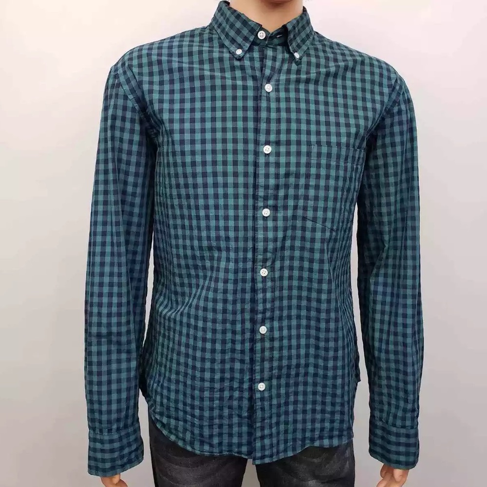 J. Crew Slim Untucked Flex Wash Button Down Large